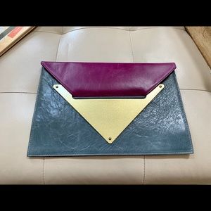 Dareen Hakim Oversized Envelope Clutch